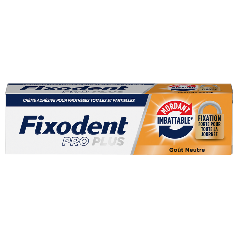 Fixodent Pro Plus Crema Adhesiva Impregnable 40gr