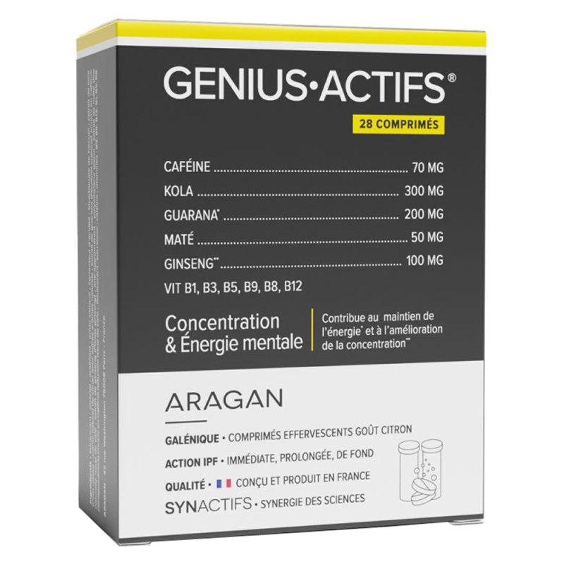 Aragan Genius Actifs 28 comprimidos