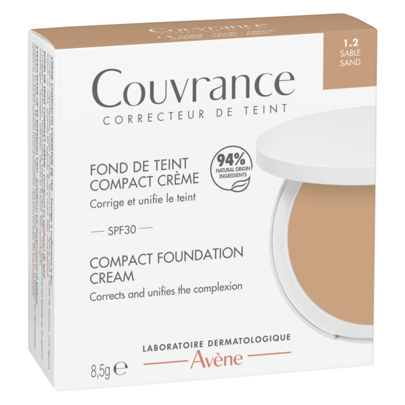 Avene Base de Maquillaje Compacta SPF30 - 1.2 Arena 8.5gr Avene Base de Maquillaje Compacta SPF30 - 1.2 Arena 8.5gr