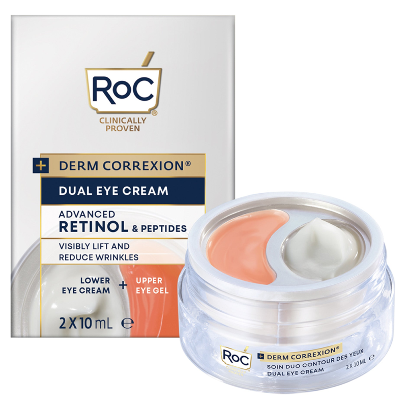 ROC Derm Correxion dúo contorno de ojos 2x10ml