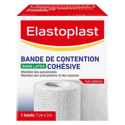 Elastoplast Vendaje de soporte cohesivo blanco 7cm x 3m