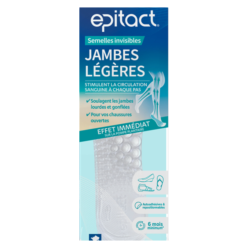 Epitact Plantillas invisibles para piernas ligeras 36/38 Epitact Plantillas invisibles para piernas ligeras 36/38