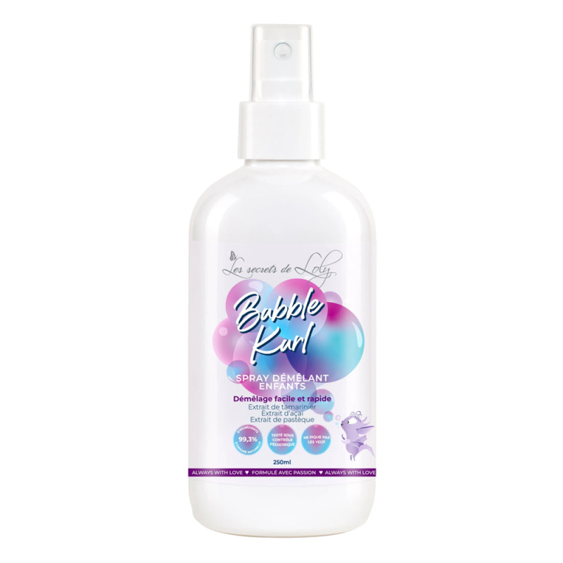 Les Secrets de Loly Bubble Kurl Spray desenredante para niños 250ml