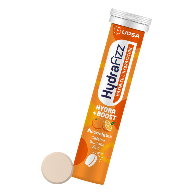 Upsa Hydrafizz Hydra +boost naranja 16 comprimidos efervescentes