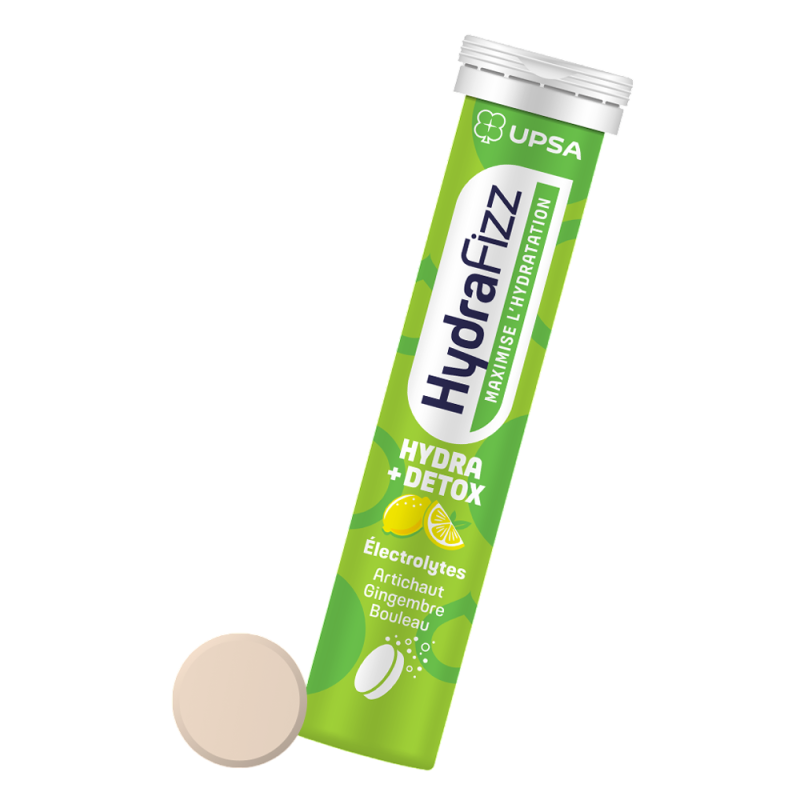 Upsa Hydrafizz Hydra + limón detox 16 comprimidos efervescentes