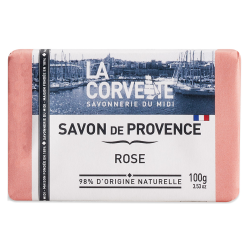 La Corvette Jabón de Provenza Rosa 100gr