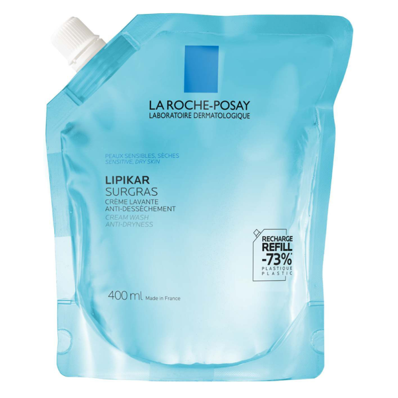 La Roche-Posay Recharge Lipikar Surgras Crema Limpiadora 400ml La Roche-Posay Recharge Lipikar Surgras Crema Limpiadora 400ml