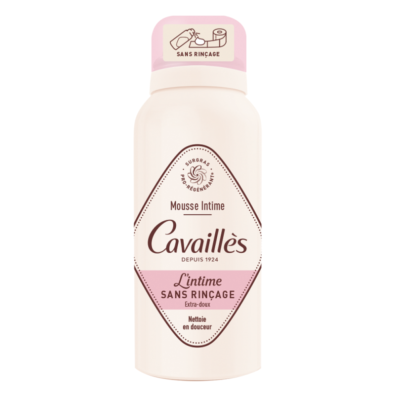 Cavaillès Espuma Íntima Extra Suave Sin Aclarado 100ml