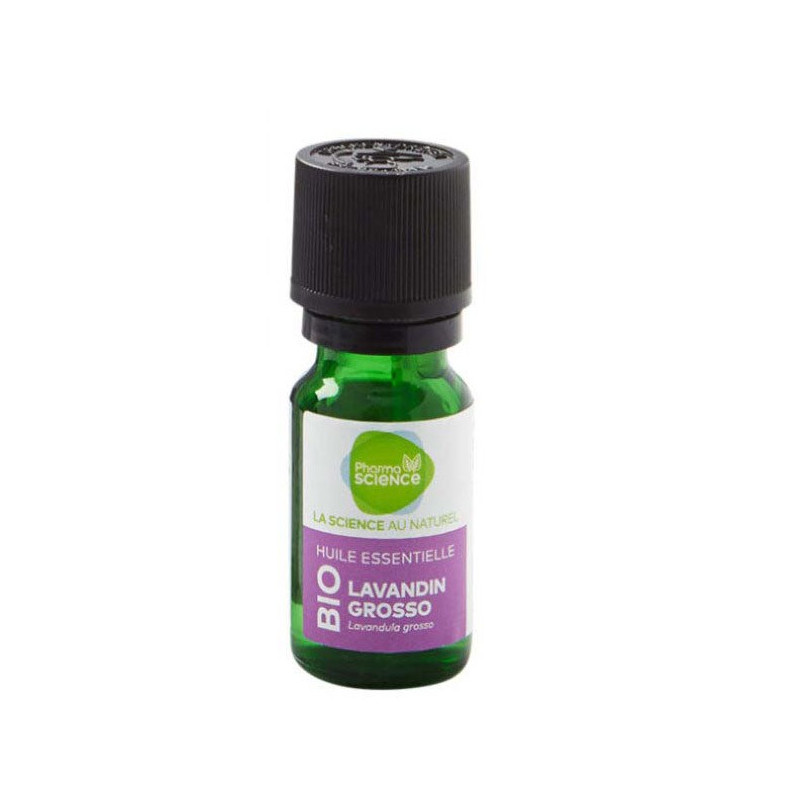 Pharmascience lavandin grosso aceite esencial bio 10ml