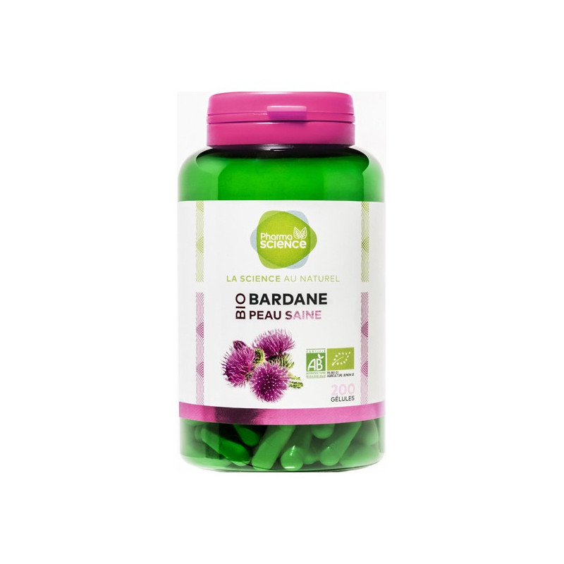 Pharmascience bardana bio piel sana 200 cápsulas Pharmascience bardana bio piel sana 200 cápsulas