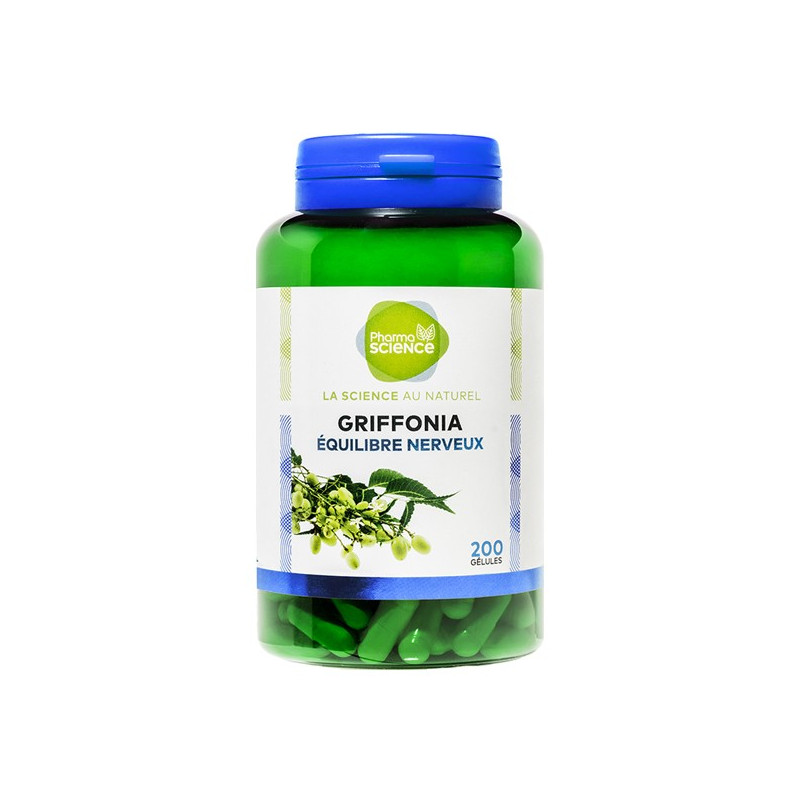 Pharmascience griffonia equilibrio nervioso 200 cápsulas