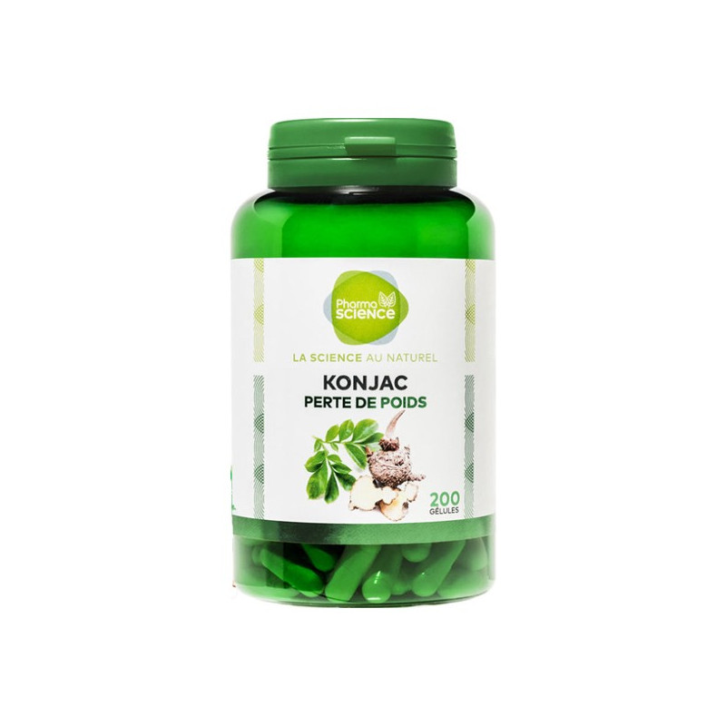 Pharmascience konjac pérdida de peso 200 cápsulas