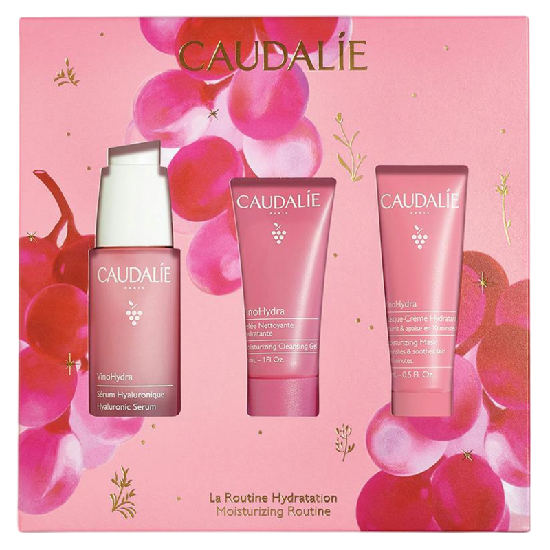 Caudalie VinoHydra Set de Navidad Rutina hidratante