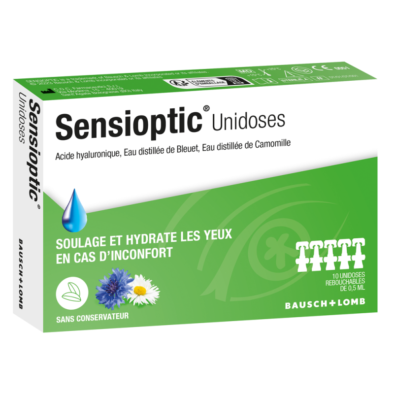Bausch + Lomb Sensioptic Unidosis 10 x 0,5ml Bausch + Lomb Sensioptic Unidosis 10 x 0,5ml