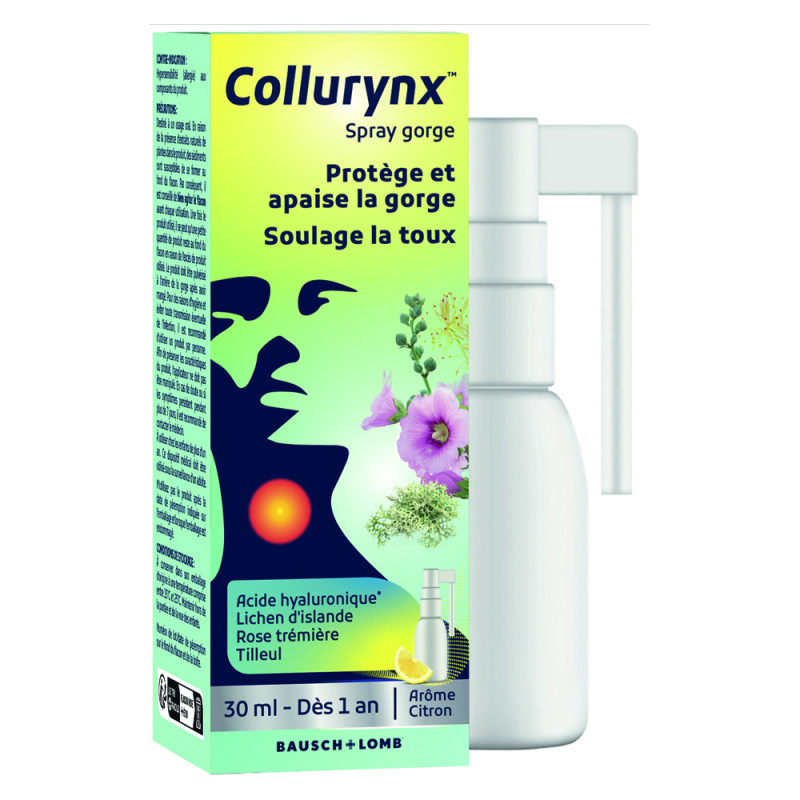 Bausch & Lomb Collurynx Spray Garganta 30ml Bausch & Lomb Collurynx Spray Garganta 30ml