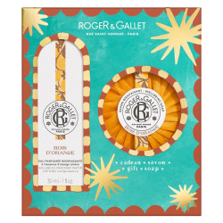 Roger & Gallet Set de Regalo Madera de Naranjo Agua perfumada 30ml + Jabón 100gr