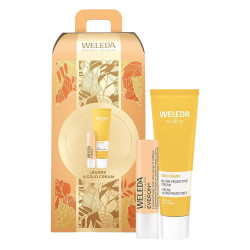 Weleda Cold Cream set facial 30ml + Everon cuidado labial