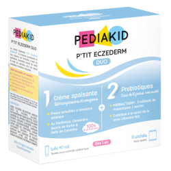Pediakid P'tit Eczederm Duo 10 sobres + tubo 40ml