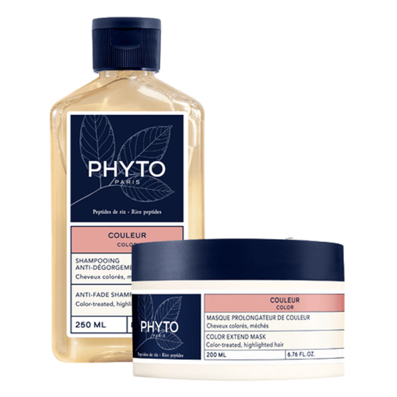 Phyto Mascarilla Prolongadora del Color 200ml + Champú Anti-Degradación 50ml Phyto Mascarilla Prolongadora del Color 200ml + Champú Anti-Degradación 50ml