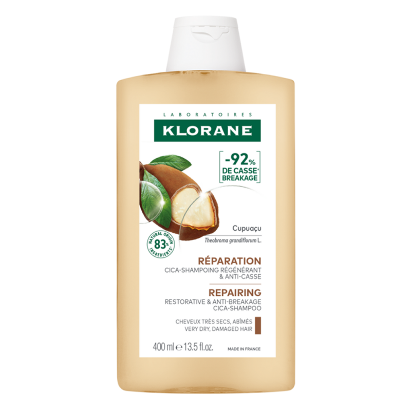 Klorane Repair Cica-Champú regenerador y anti-rotura 400ml Klorane Repair Cica-Champú regenerador y anti-rotura 400ml