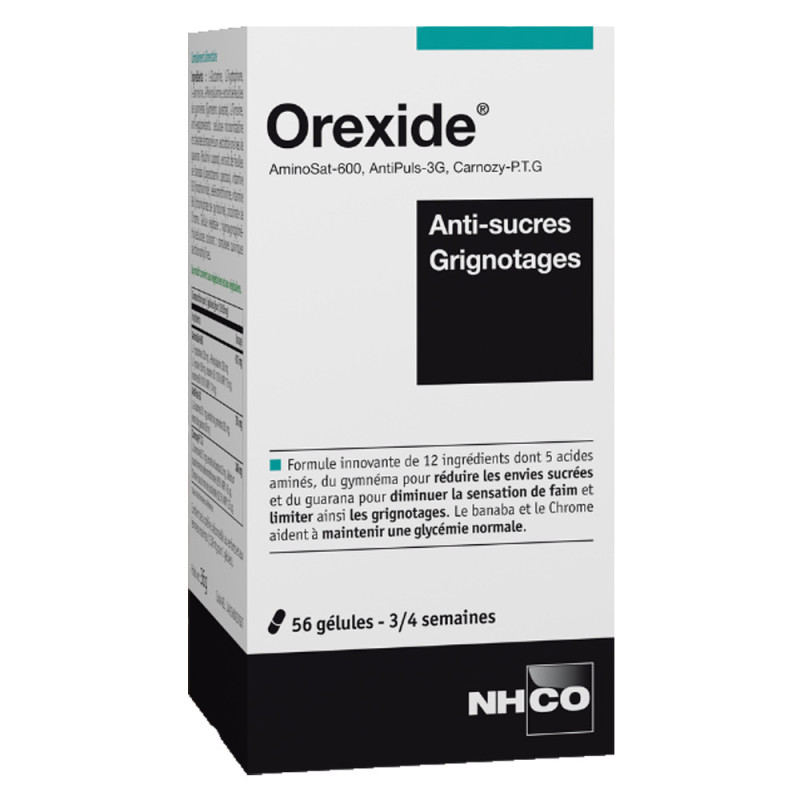 Nhco Orexide Mordiscos antiazúcar 56 cápsulas