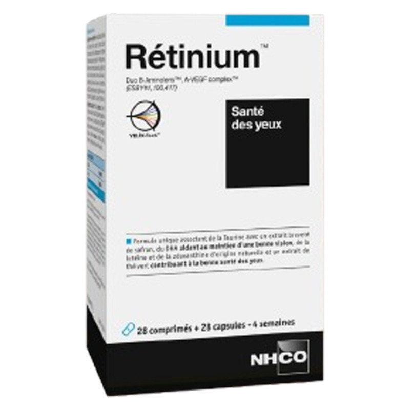 Nhco Retinium Salud Ocular 28 comprimidos + 28 cápsulas