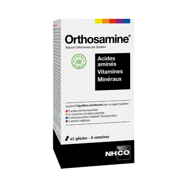 Nhco Orthosamine equilibrio nutricional 42 cápsulas