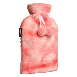 Bolsa de agua caliente Calindoo con funda rosa tie & dye