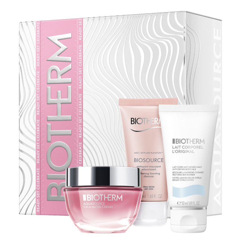 Biotherm Aquasource Cica Nutri Set de Vacaciones