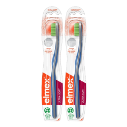 Cepillo de Dientes Elmex Anticaries Ultra Suave Set de 2