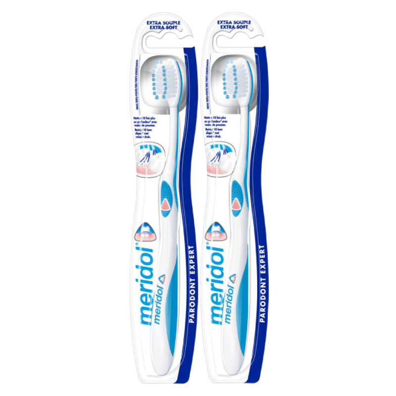 Meridol Parodont Expert Cepillo dental extra suave 2 unidades
