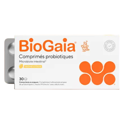 Biogaia 30 comprimidos masticables sabor limón