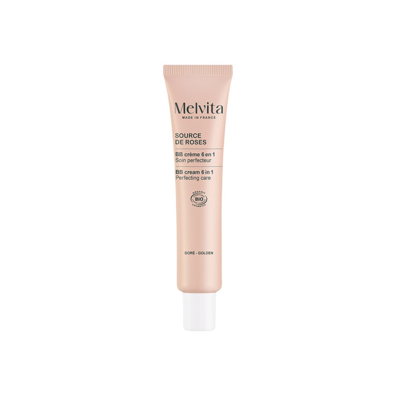 Melvita Source de Roses BB cream 6 en 1 tono dorado 40ml