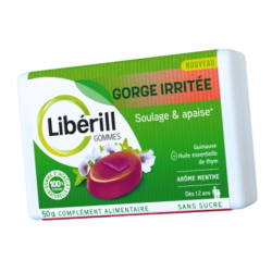 Libérill Gomas Garganta Irritada 50gr