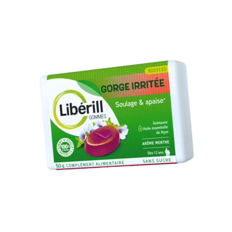 Libérill Gomas Garganta Irritada 50gr