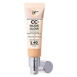 It Cosmetics CC+ Nude Glow Foundation + Serum SPF40 medio 32ml