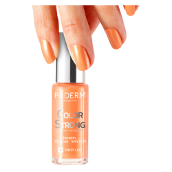Poderm Esmalte de Uñas Color Fuerte Endurecedor Sunkissed 8ml