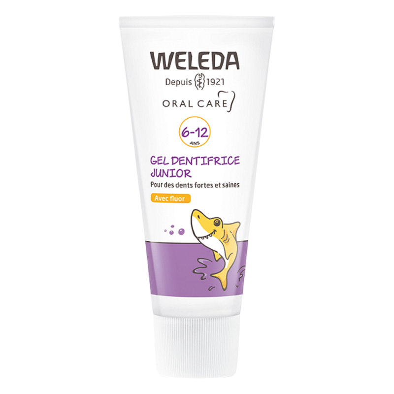 Weleda Junior gel dentífrico 6-12 años con flúor 50ml