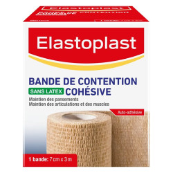 Elastoplast Venda de sujeción cohesiva carne 7cm x 3m