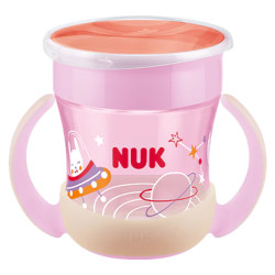 NUK Mini Taza Mágica Noche a partir de 6 meses Rosa 160ml