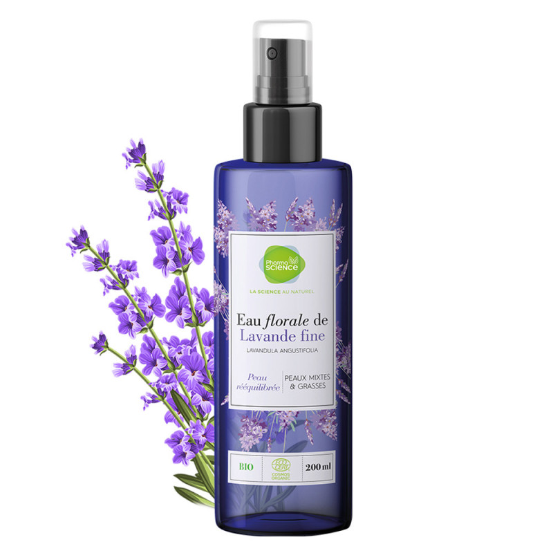 Pharmascience Agua floral de lavanda bio 200ml