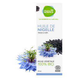 Pharmascience Aceite de Nigella Aceite Vegetal Ecológico 50ml