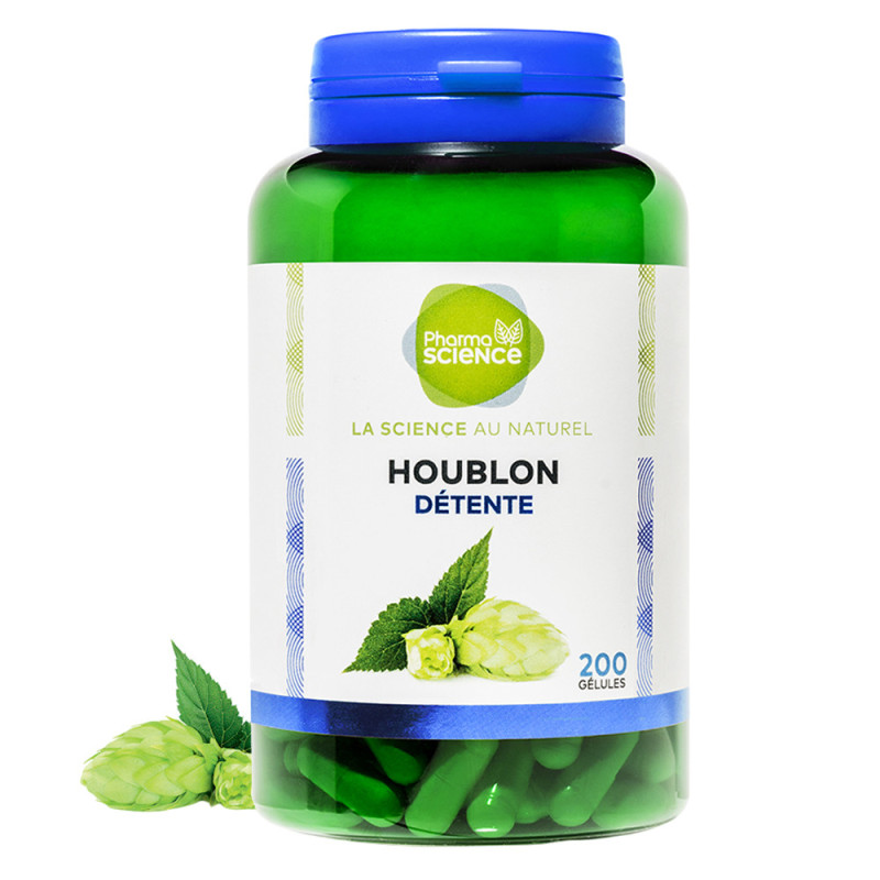 Pharmascience Houblon Détente 200 cápsulas