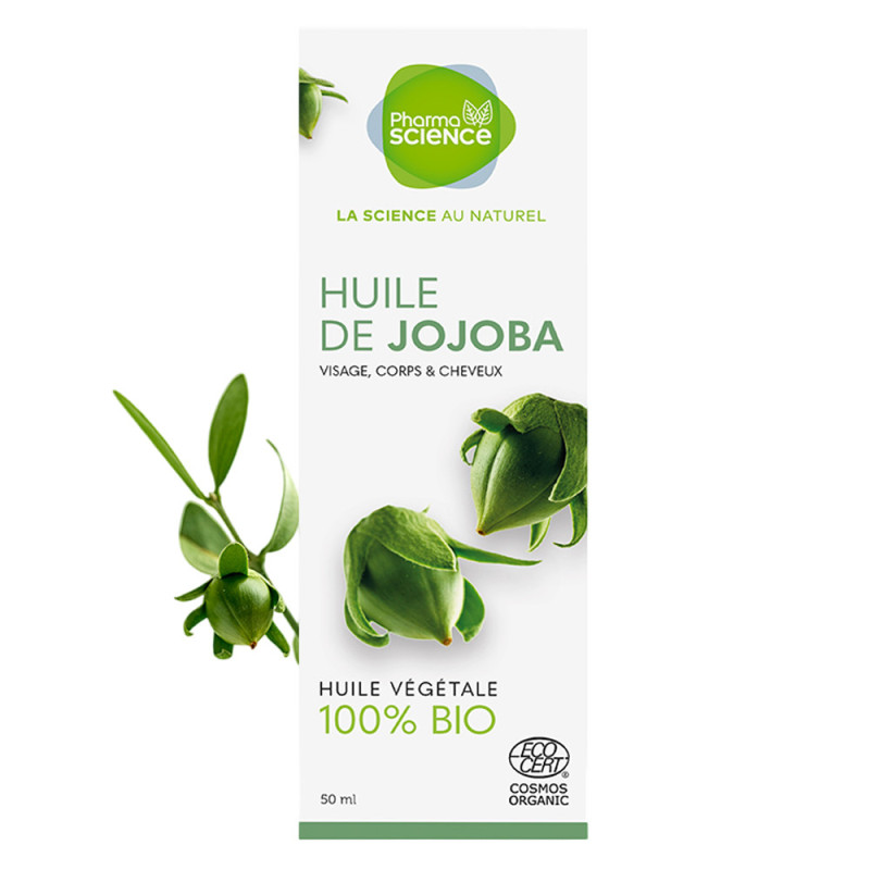 Pharmascience Aceite de Jojoba Aceite Vegetal Ecológico 50ml