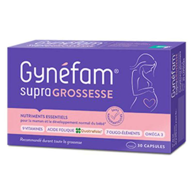 Gynéfam Supra embarazo 30 cápsulas