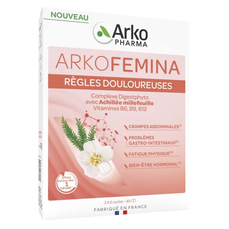 Arkopharma Arkofemina Períodos Dolorosos 30 comprimidos