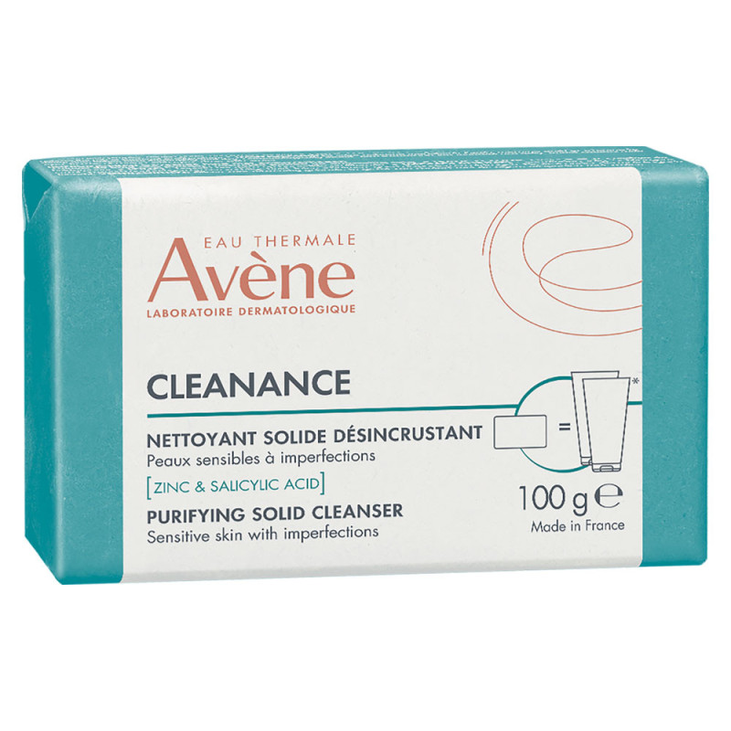 Avene Cleanance Limpiador Exfoliante Sólido 100gr