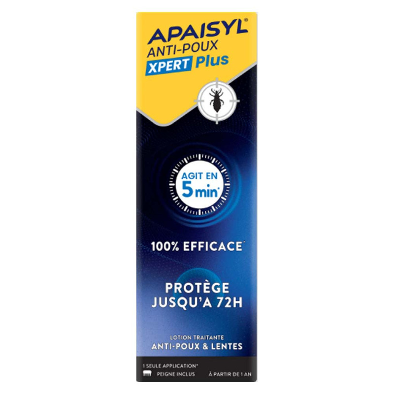 Apaisyl Xpert Plus Loción Antipiojos y Liendres 200ml