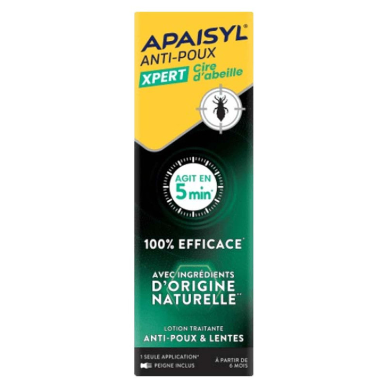 Apaisyl Xpert Loción Antipiojos y Liendres 200ml