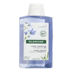 Klorane volumen cabello fino champú de linaza bio 200ml